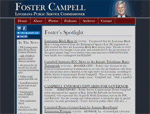 Tablet Screenshot of fostercampbell.com